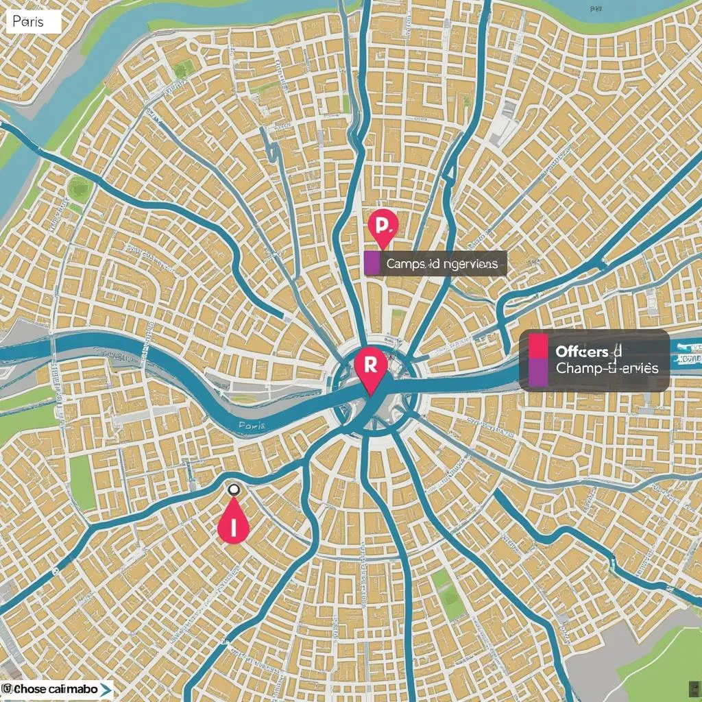 Carte de localisation de nos bureaux